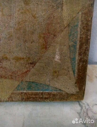 Старинная икона неопалимая Кипина