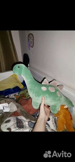 Мягкая игрушка динозавр