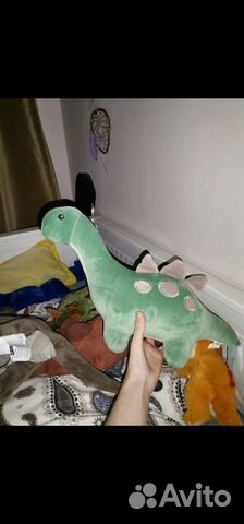 Мягкая игрушка динозавр