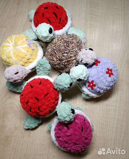 Мастер класс по вязанию игрушки, черепашка