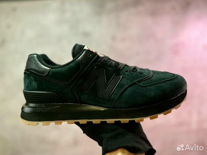 Кроссовки New Balance 574 Stone Island долговечные