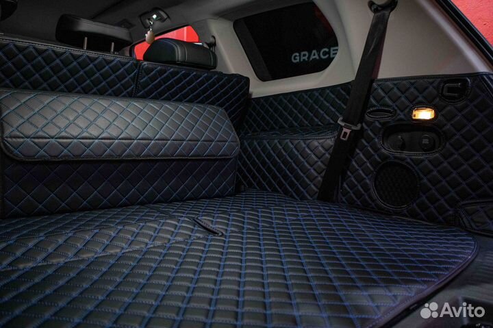 3D коврики из экокожи Exeed VX 2021