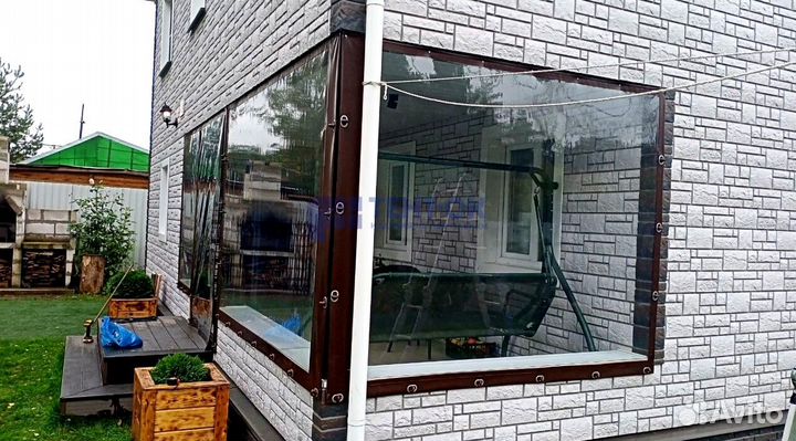 Мягкое стекло для беседок