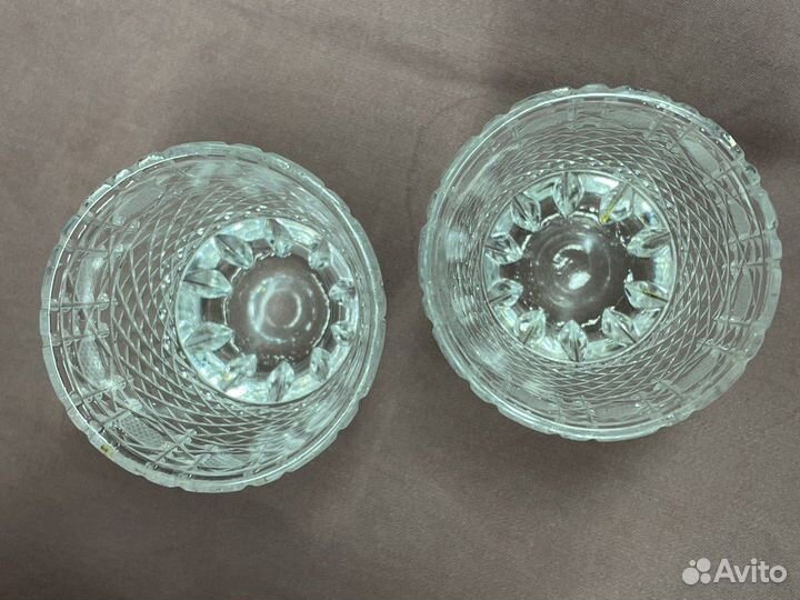 Стопки хрустальные СССР 2 штуки