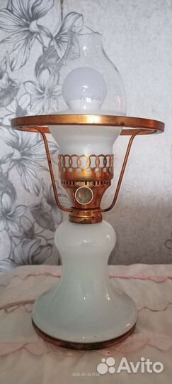 Лампа настольная СССР ретро