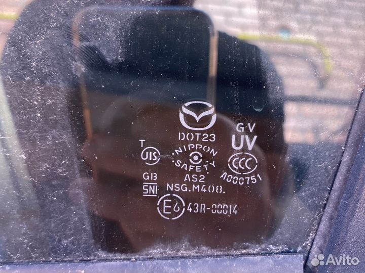 Стекло передней левой двери mazda cx-5