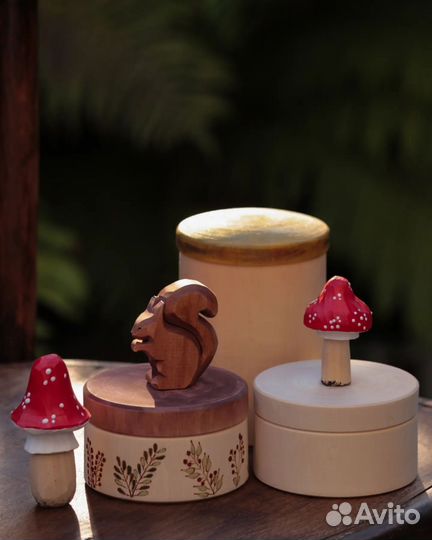 Шкатулки деревянные ручной работы