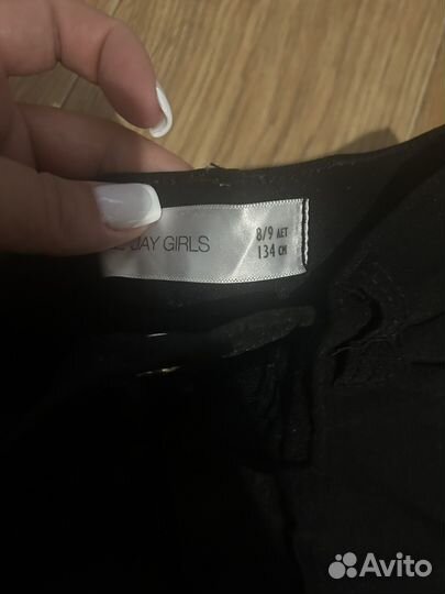 Брюки теплые для девочки