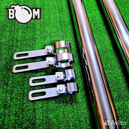 Глушитель 1шт Тромбон 63мм