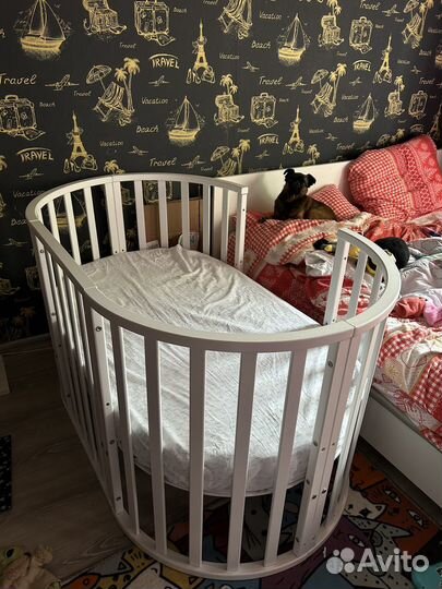 Детская кроватка трансформер 8в1