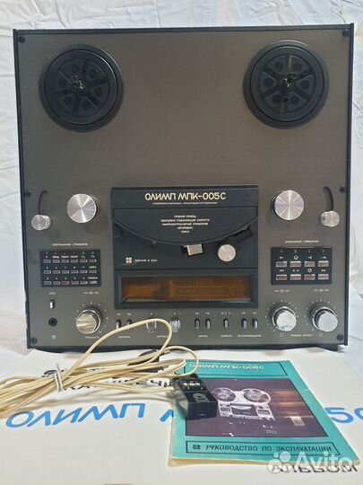 Катушечный магнитофон Олимп мпк-005С