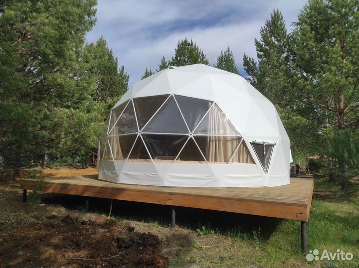 Геокупол D5. Шатер. Сфера для глэмпинга