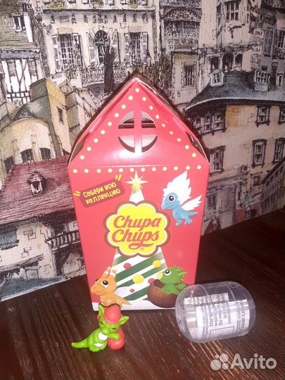 Chupa chups драконы новогодняя серия