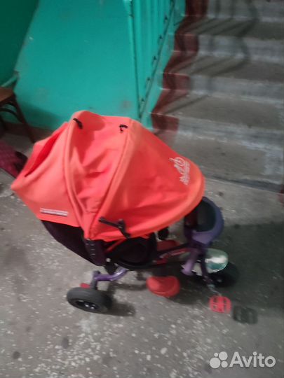 Детский трехколесный велосипед бу