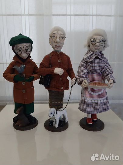 Коллекционные интерьерные куклы ручной работы