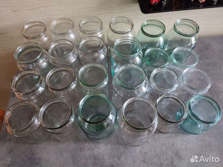 Стеклянные банки 0.7и 1л