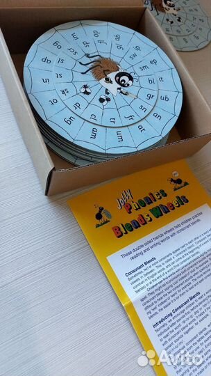 Карточки для чтения английский, Jolly Phonics