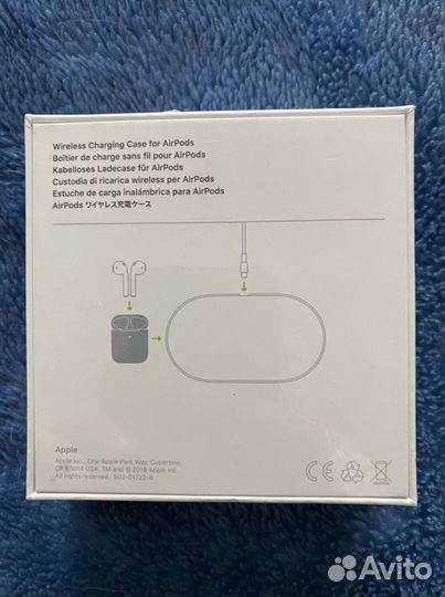 Зарядный кейс AirPods (mr8u2ru/A)