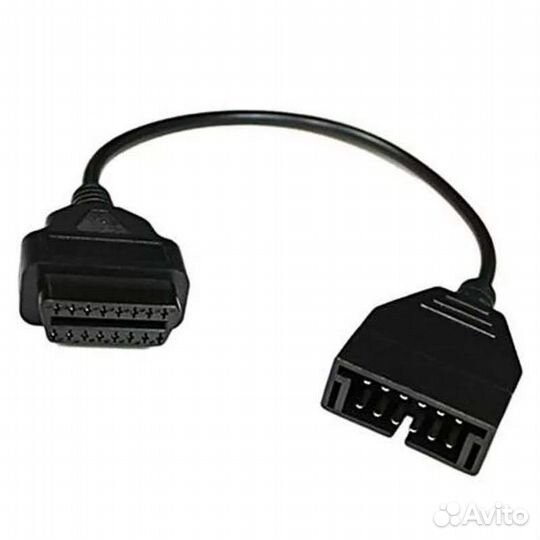 Переходникgm12pin на OBD2 Ваз Daewoo
