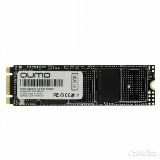 Qumo M.2 SSD 512GB QM Novation Q3DT-512gaen-M2