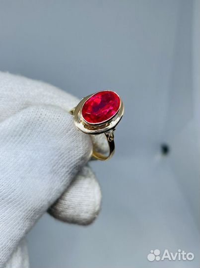 Золотое кольцо СССР р.16.5 мм