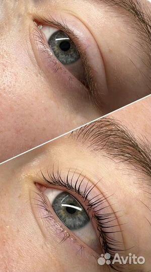 Ламинирование ресниц и бровей
