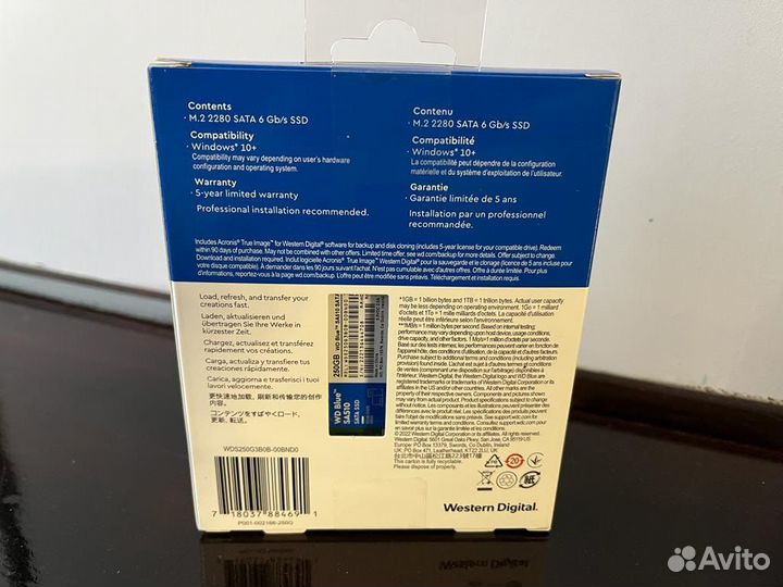 SSD диск WD Blue