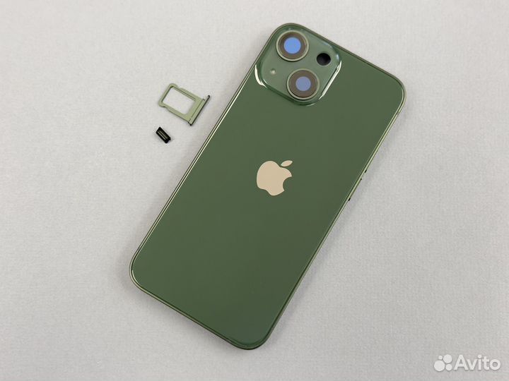 Корпус для iPhone 13 mini Зеленый / Green Premium