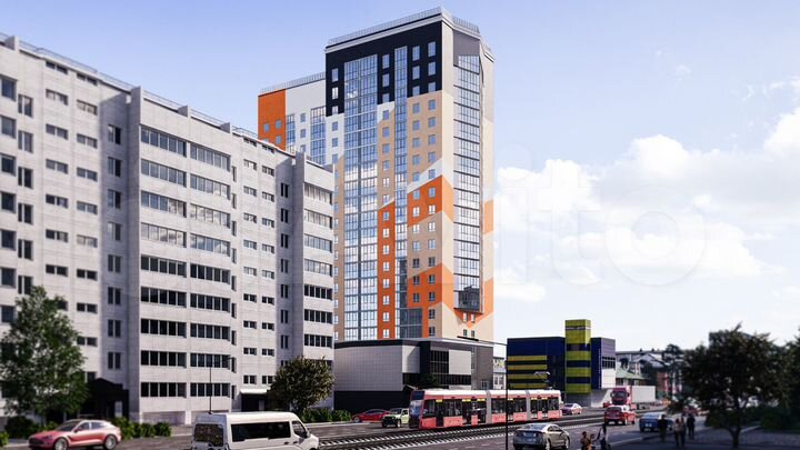 3-к. квартира, 71,5 м², 9/20 эт.