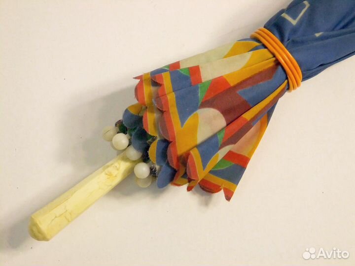 Зонт детский 1980е винтаж старинный антикварный
