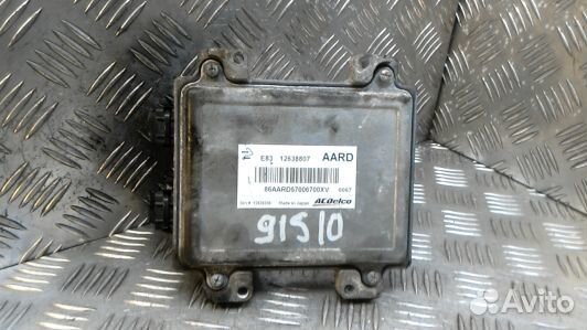 Блок управления двигателем opel astra J (91S10PF01
