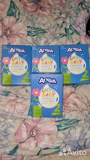 Сухая смесь агуша 2