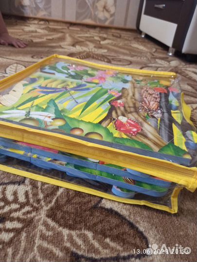 Мягкий коврик пазл