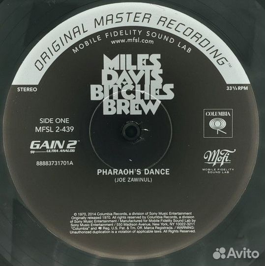 Виниловая пластинка davis miles - bitches brew (2L