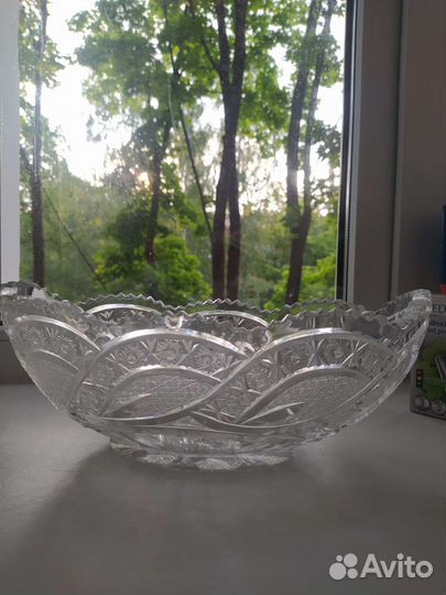 Ваза хрустальная СССР