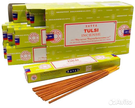 Благовония Satya Tulsi 15 г