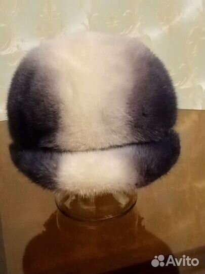 Шапка норковая женская