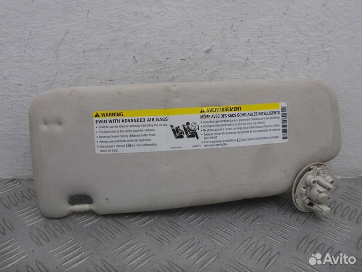 Козырек солнцезащитный Chevrolet Cruze J400 84126666