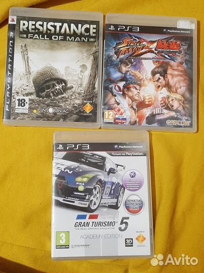 Игровые диски на ps3
