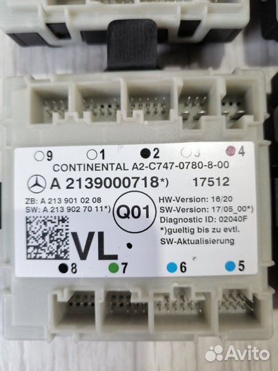 Блок управления Mercedes W213 2.0D 2017