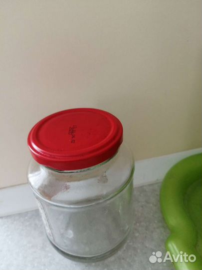 Банки стеклянные, бутылки