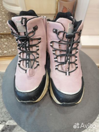 Ботинки для девочки демисезонные 34 размер