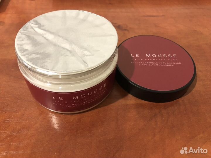 Соль для ванн le mousse малина