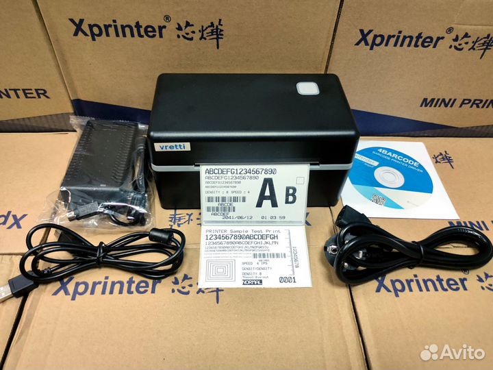 Термопринтер этикеток Яндекс Озон Сдэк AliExpress