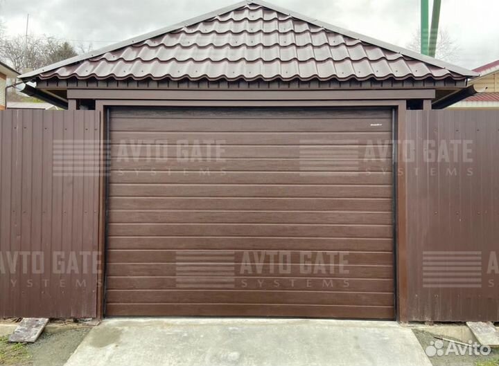 Секционные ворота гаражные
