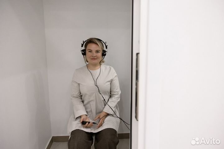 Бесплатная диагностика проверка слуха, аудиометрия