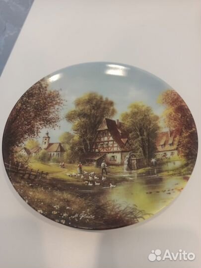 Настенные тарелки Германия природа