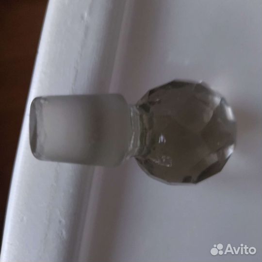 Хрустальная пробка 20-30 годы хх в