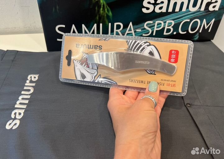 Пинцет для удаления костей из рыбы 