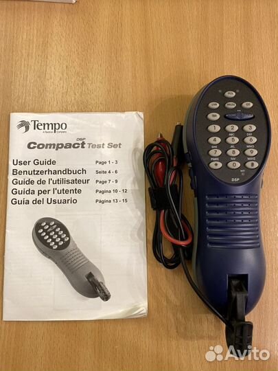 Tempo Compact DSP - тестовая телефонная трубка